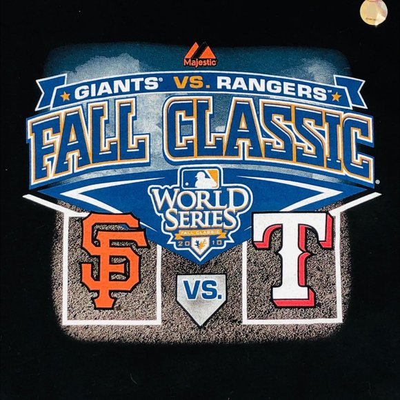 WORLD SERIES San Fransisco Giants Texas Ranger Tee - Picture 10 of 15